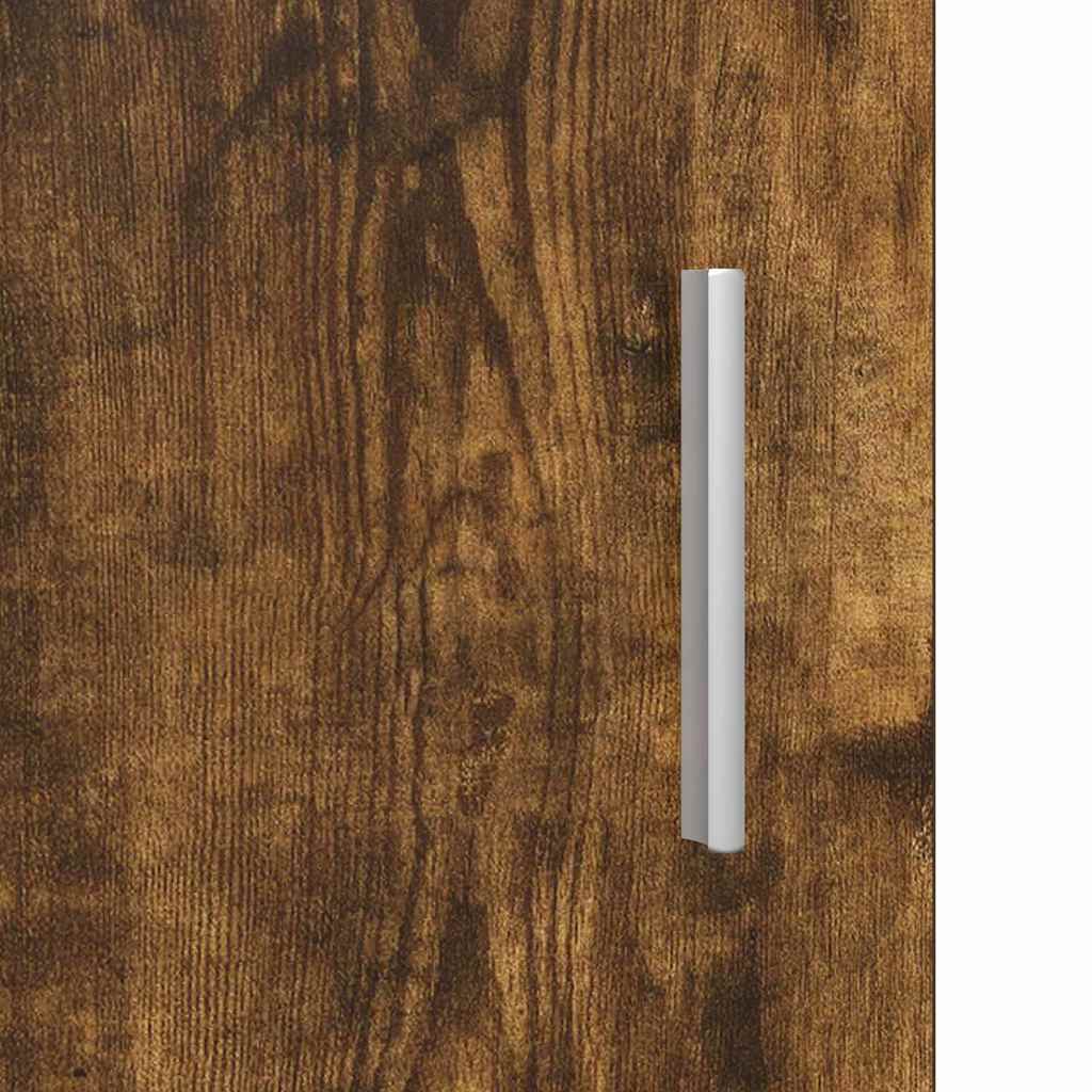 Badezimmer Schrank TULUM Räuchereiche 37 x 31,5 x 203 cm