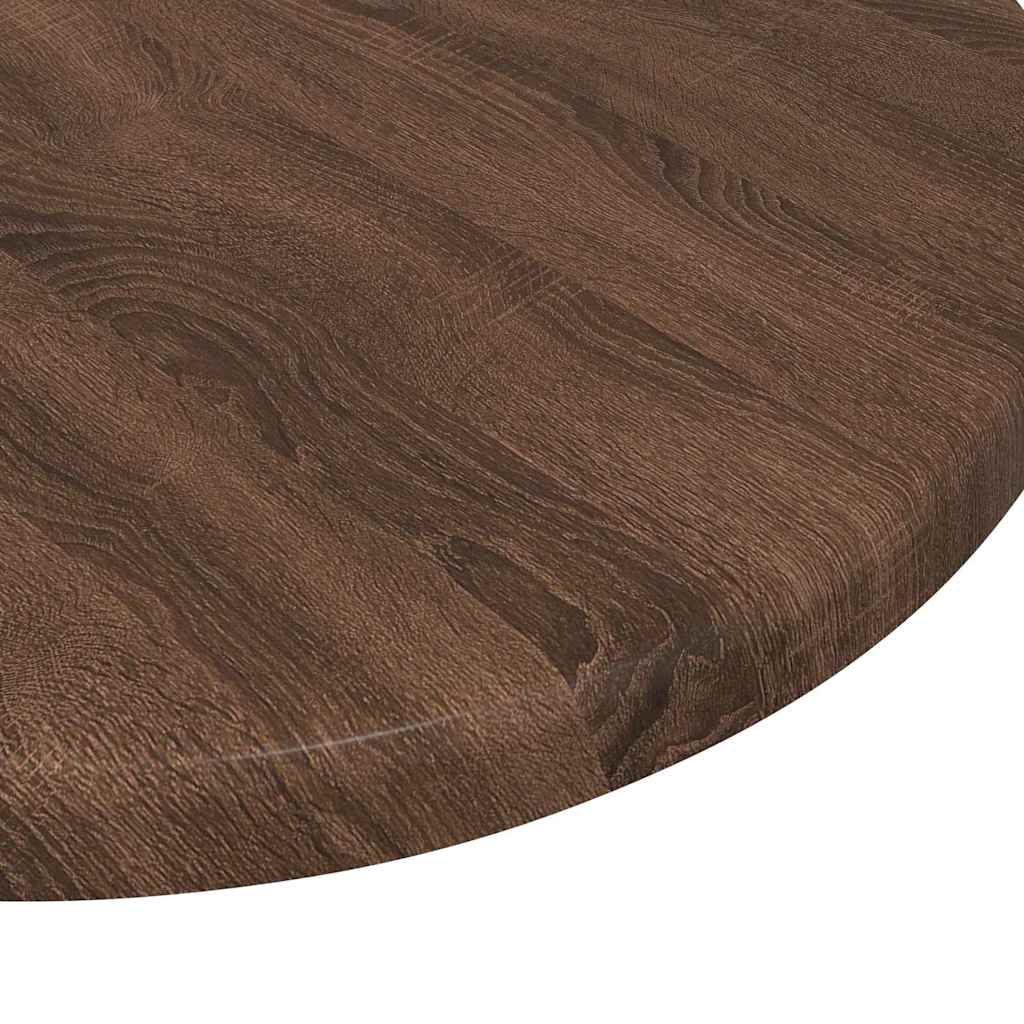 Tischplatte Braun Eichen-Optik 30 x 30 x 1,5 cm Holzwerkstoff