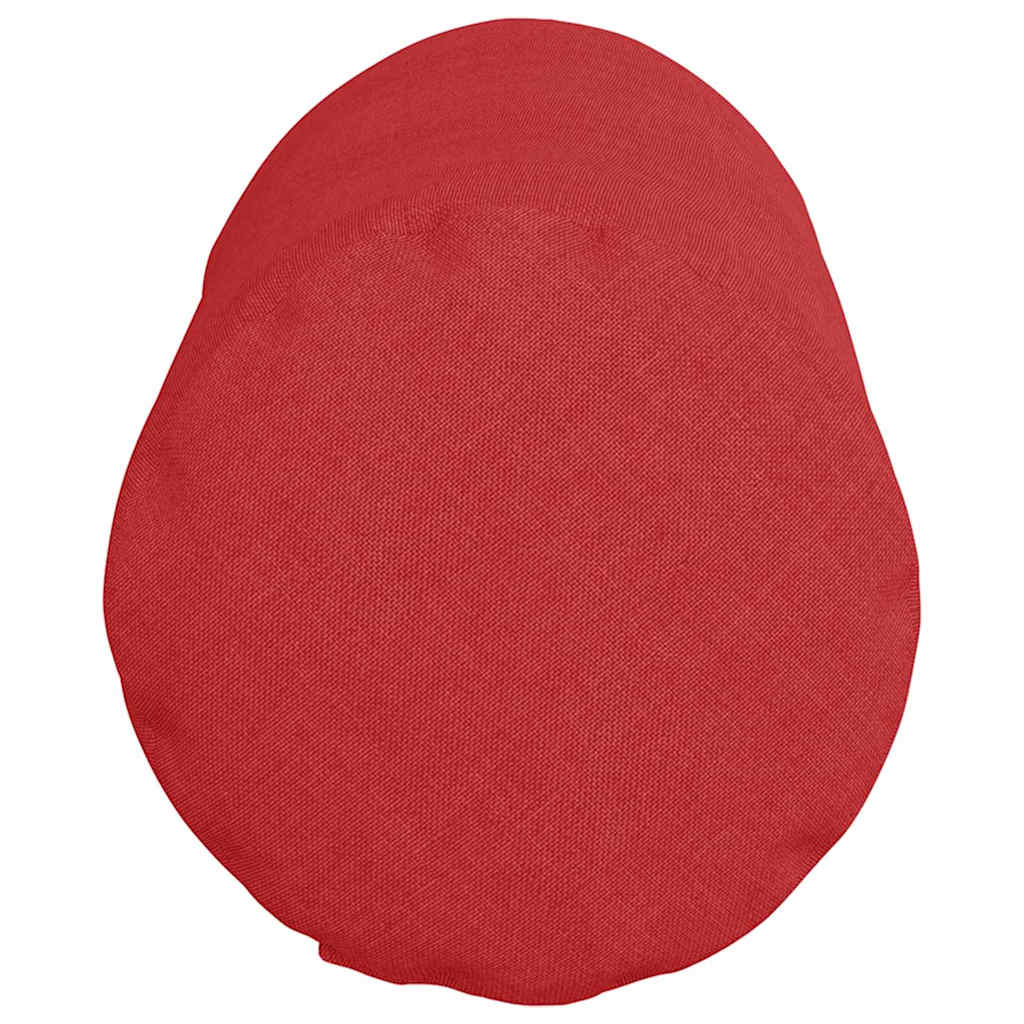 Bolsterkissen 2 pcs Rot Ø 15 x 40 cm Stoff