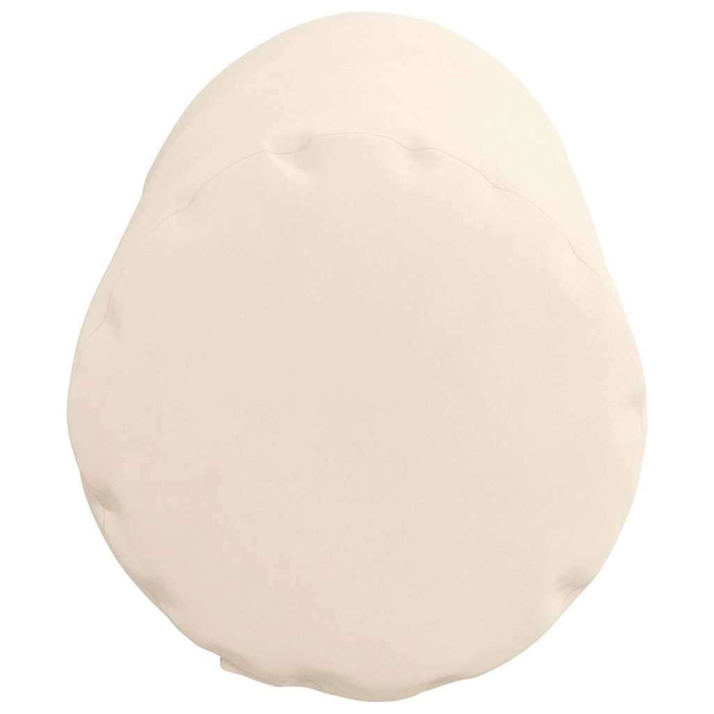 Bolsterkissen 2 pcs Beige Ø 15 x 40 cm Mikrofaserstoff