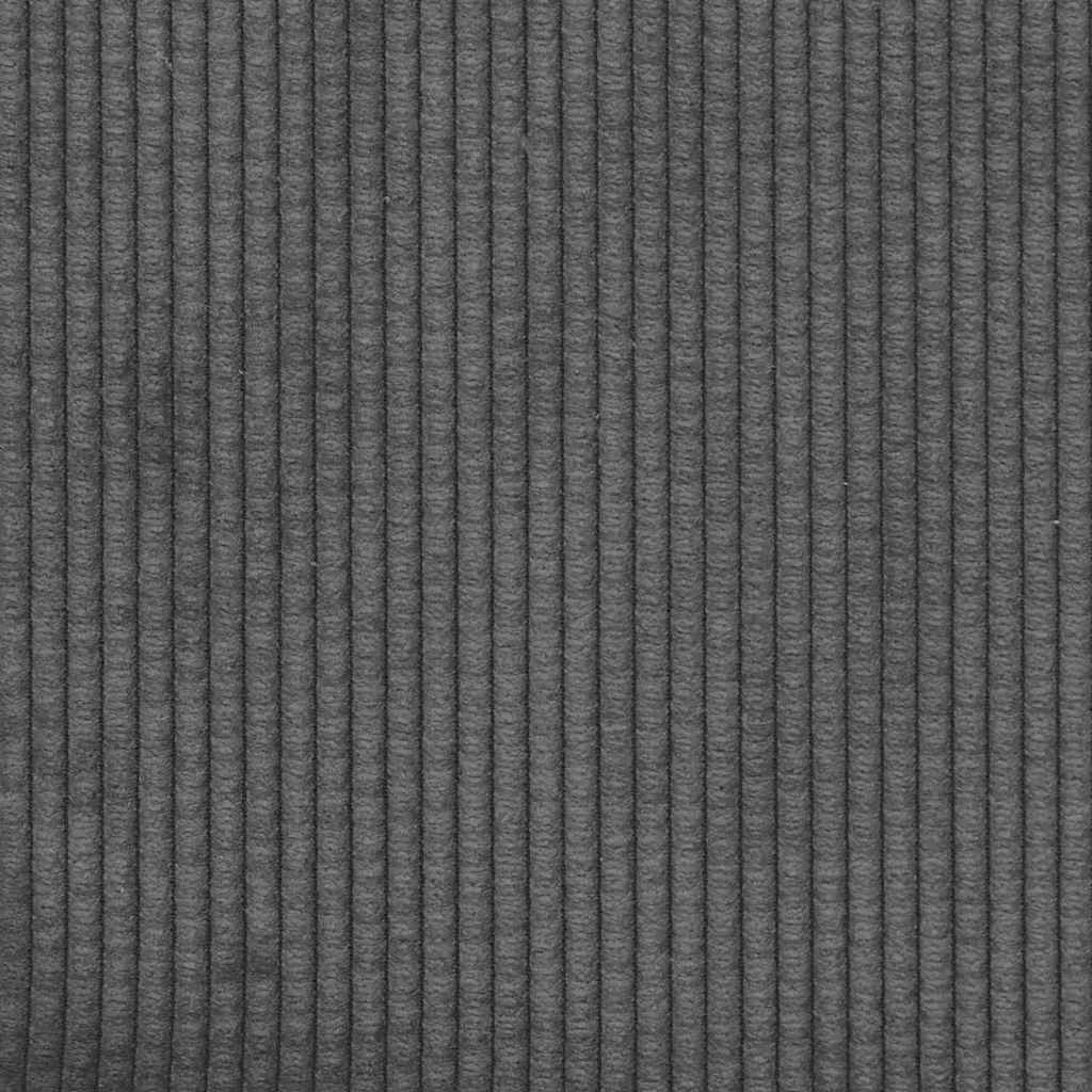 Bolsterkissen 2 pcs Dunkelgrau Ø 15 x 40 cm Cordstoff