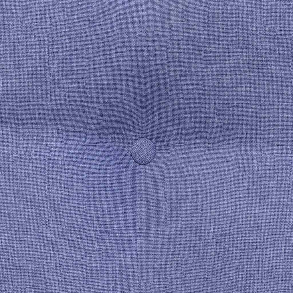Rücken Kissen Jeans blau 60 x 24 x 50 cm Stoff