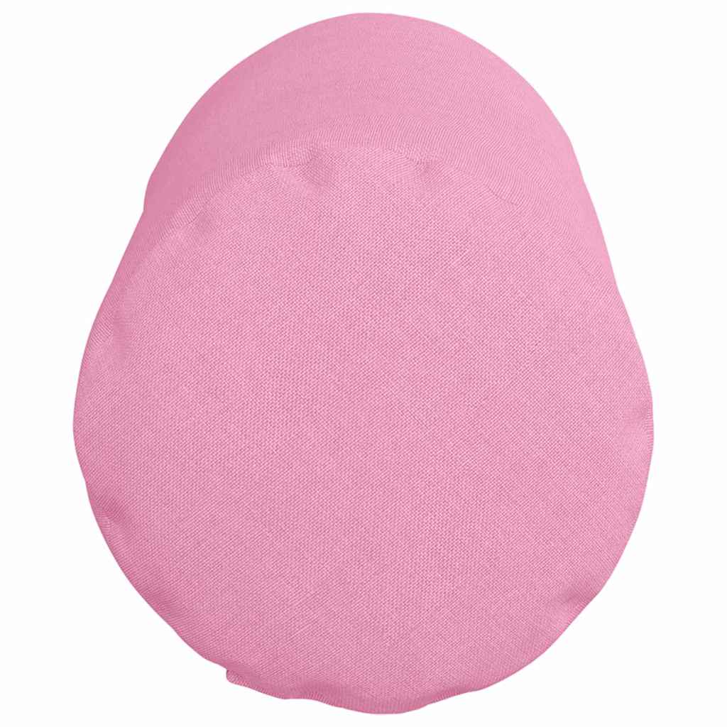 Bolsterkissen 2 pcs Rosa Ø 15 x 40 cm Stoff