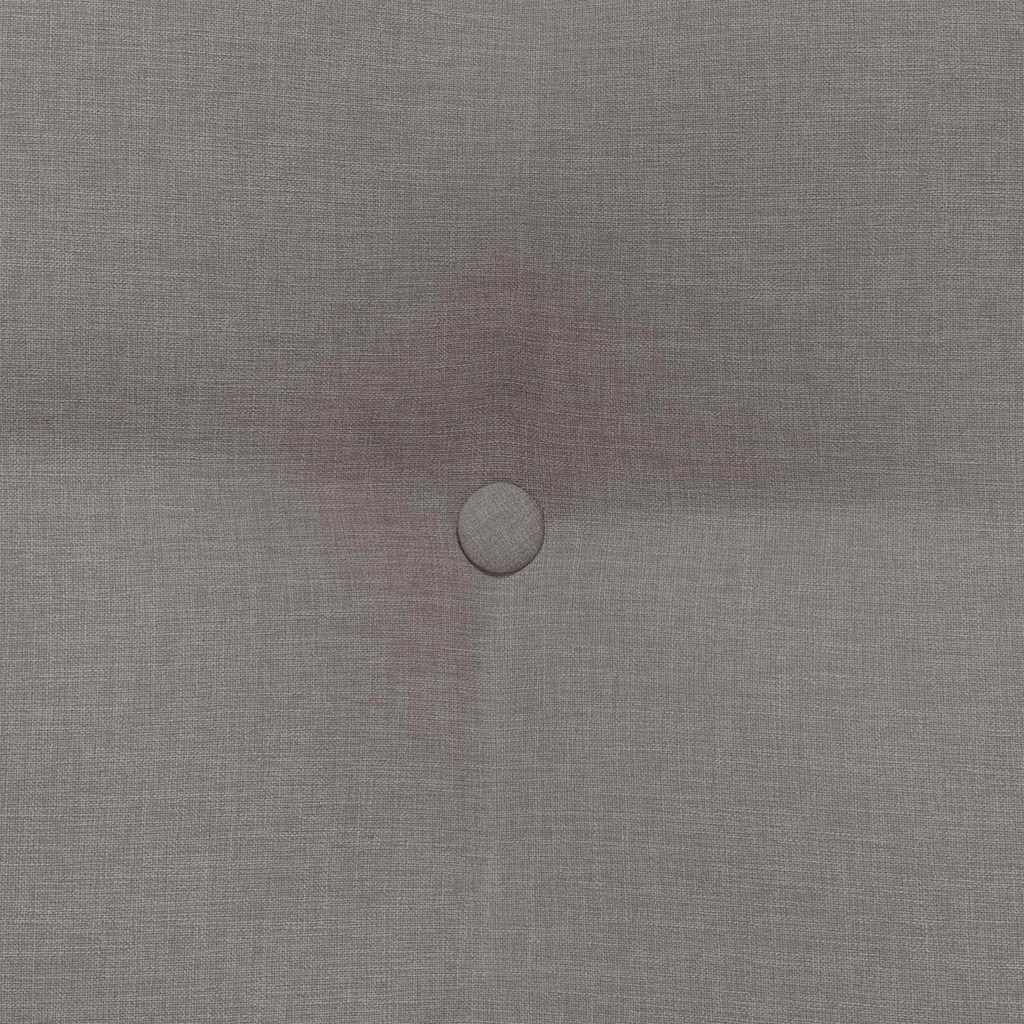 Rücken Kissen Taupe 80 x 24 x 50 cm Stoff