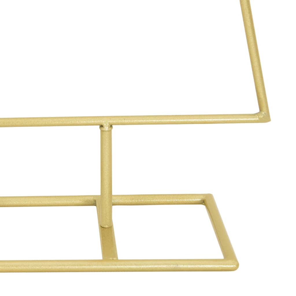 Metall Weihnachtsbaum Gold 90 cm Pulverbeschichteter Stahl