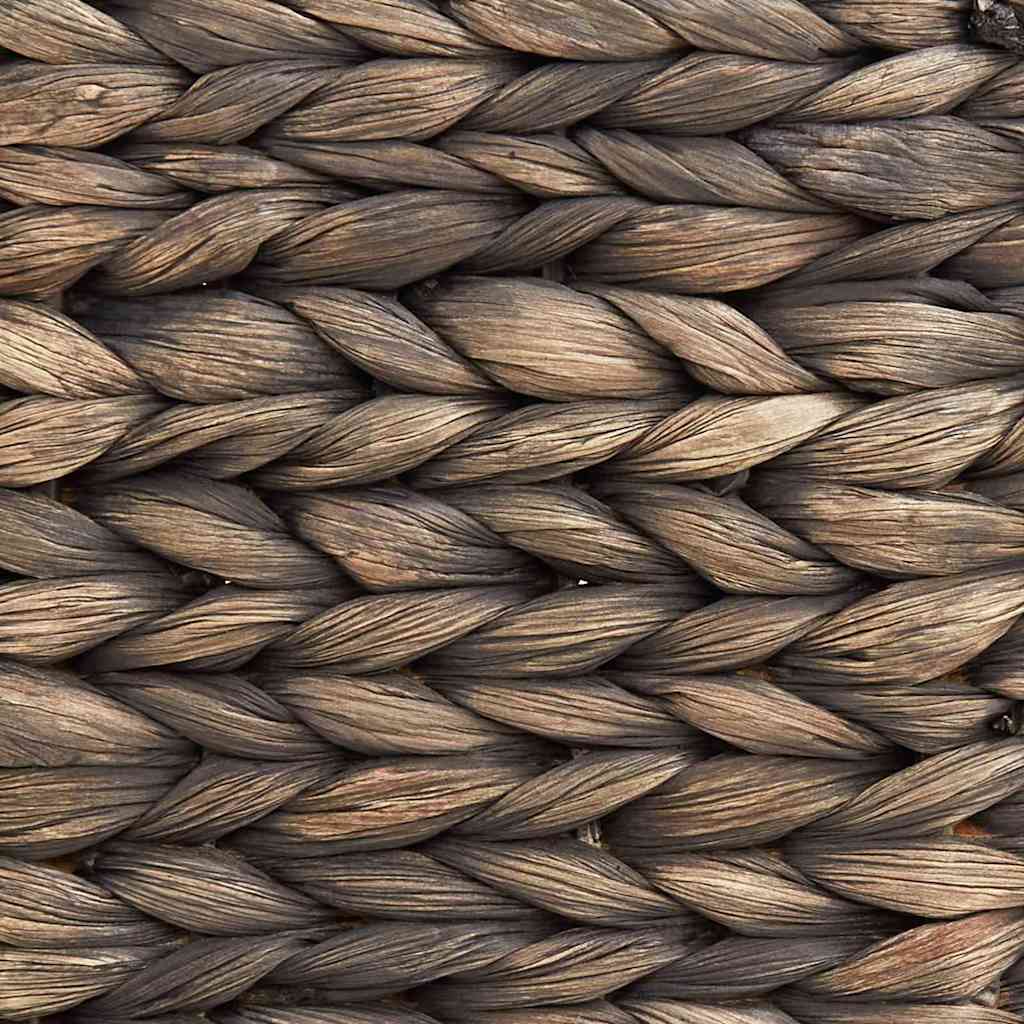 Weihnachtsbaumkragen Schwarz 60 x 60 x 22 cm Wasserhyazinthe