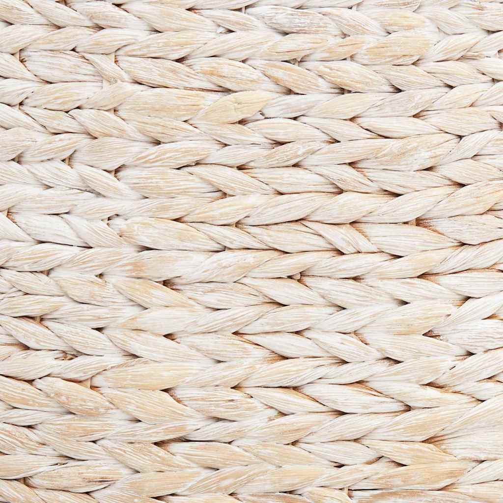 Weihnachtsbaumkragen Weiß 75 x 75 x 25 cm Wasserhyazinthe