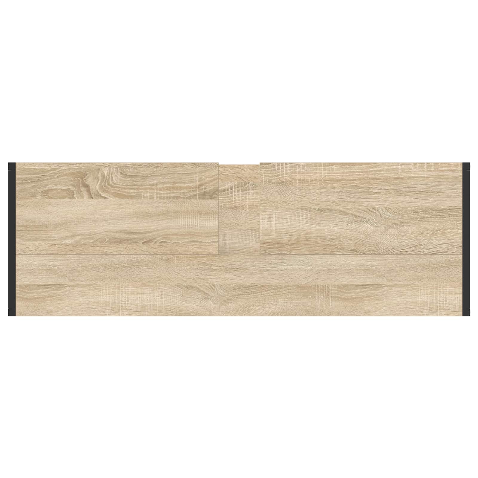 Badezimmermöbel-Set mit Schubladen Sonoma-Eiche Holzwerkstoff