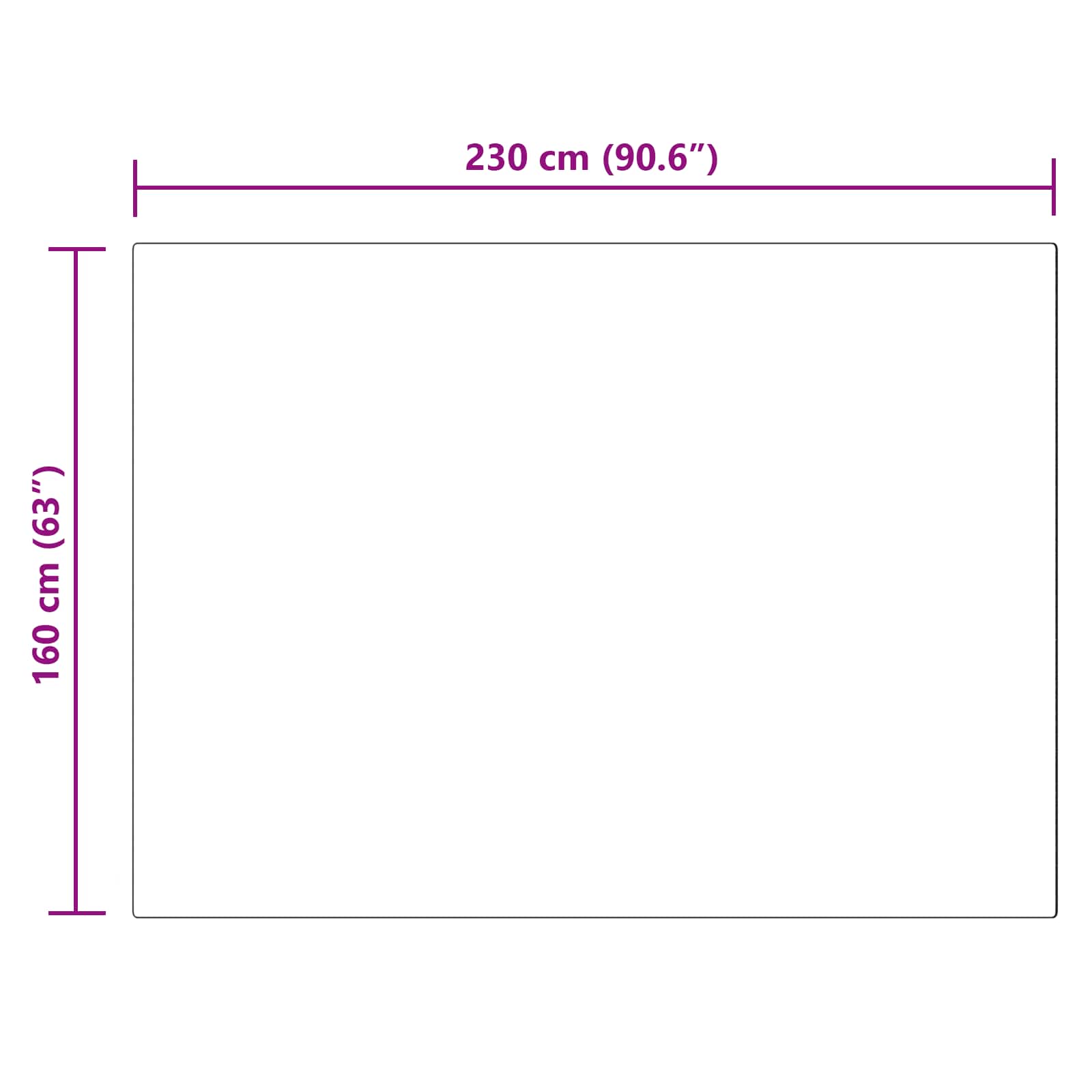 Kunstschaffell Teppich Tafalla Grau 160 x 230 cm Polyester