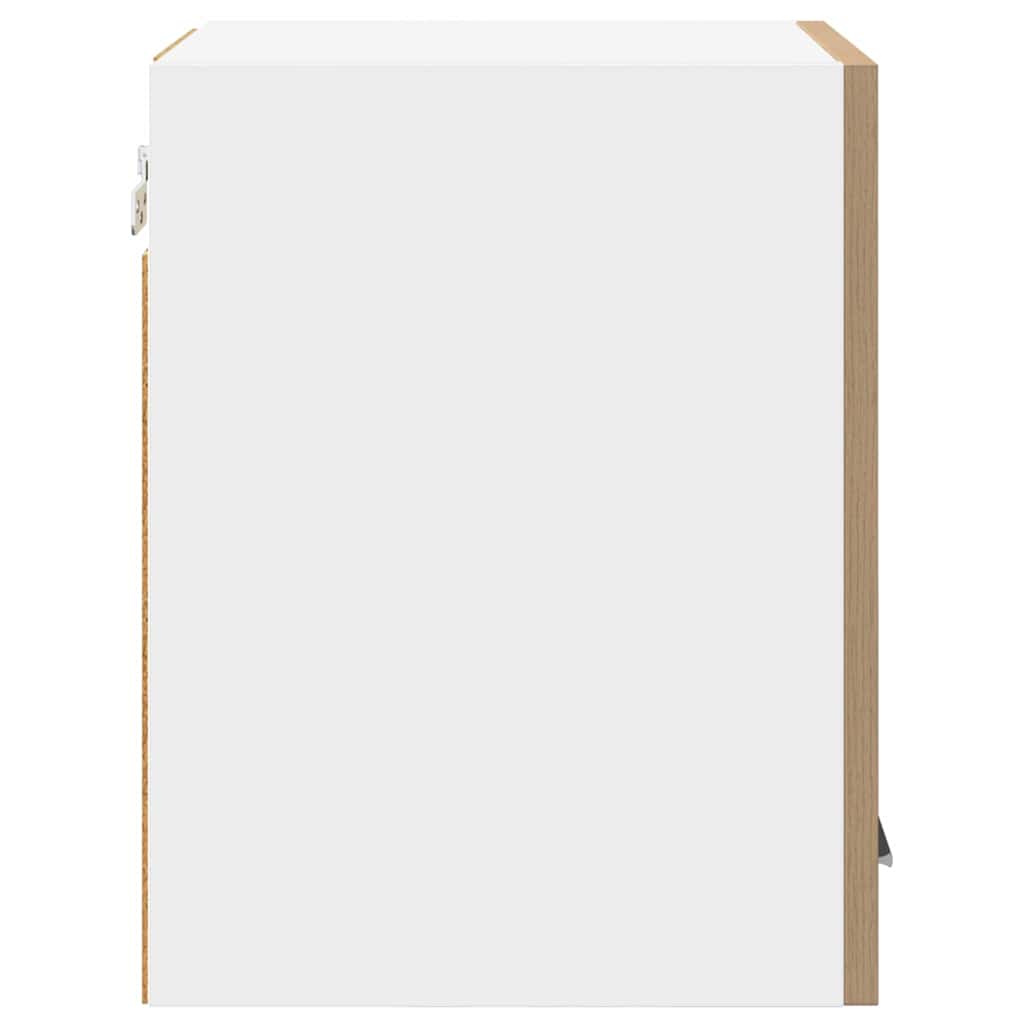 Hängeschrank Riga Artisan-Eiche und Weiß 30 x 31 x 40 cm