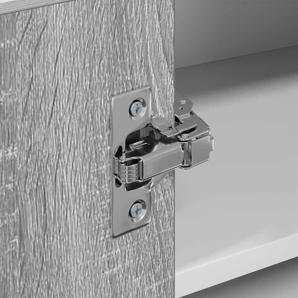 Hängeschrank Riga Grau Sonoma und Weiß 57 x 57 x 40 cm