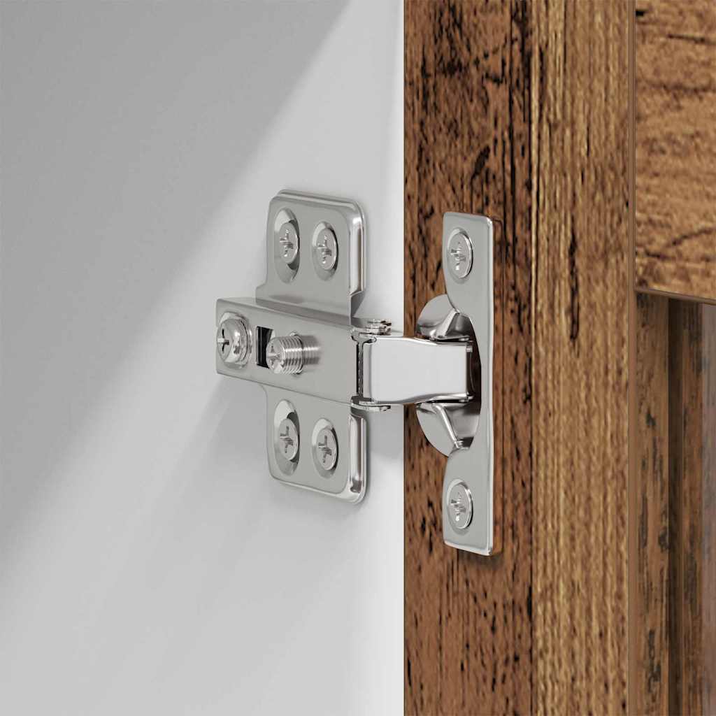 Hängeschrank Riga 2 pcs Altholz 60 x 31 x 40 cm Holzwerkstoff