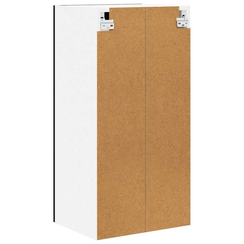 Hängeschrank Riga 2 pcs Schwarz Eichen-Optik 40 x 31 x 80 cm