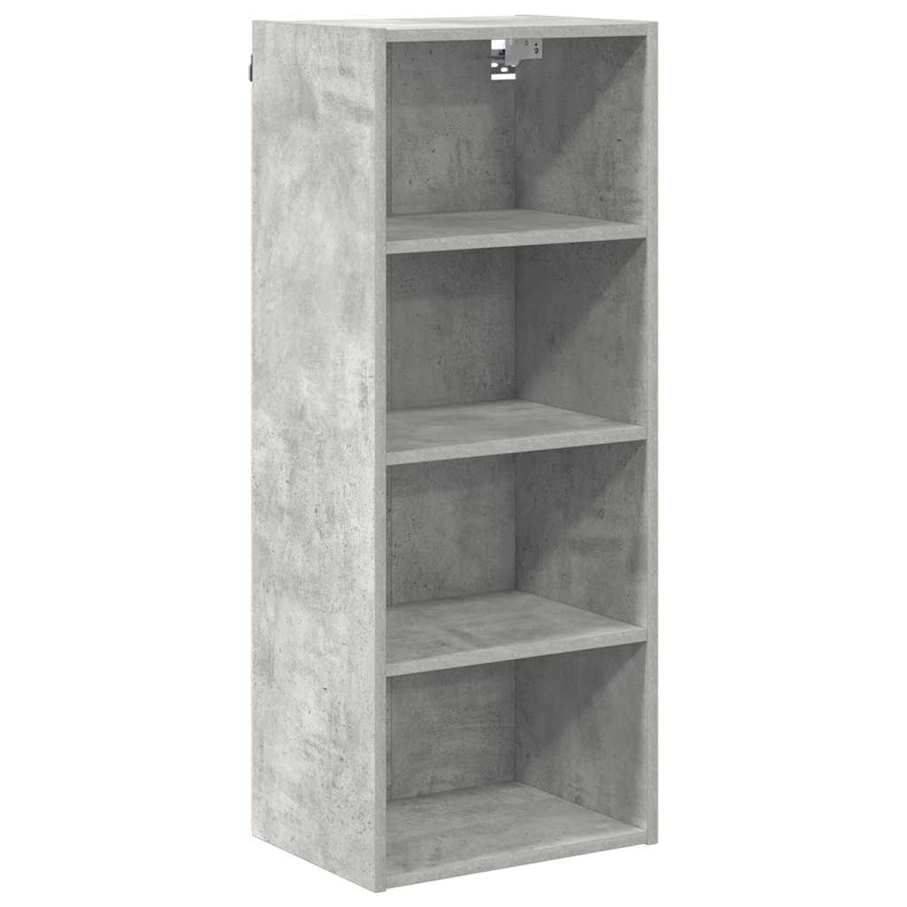 Hängeschrank Riga Beton Grau 40 x 29,5 x 100 cm Holzwerkstoff