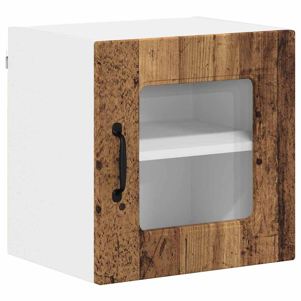 Küchenhängeschrank 2 pcs Altholz 40 x 31 x 40 cm Holzwerkstoff