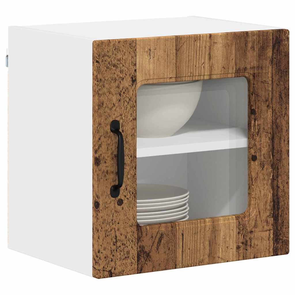 Küchenhängeschrank 2 pcs Altholz 40 x 31 x 40 cm Holzwerkstoff
