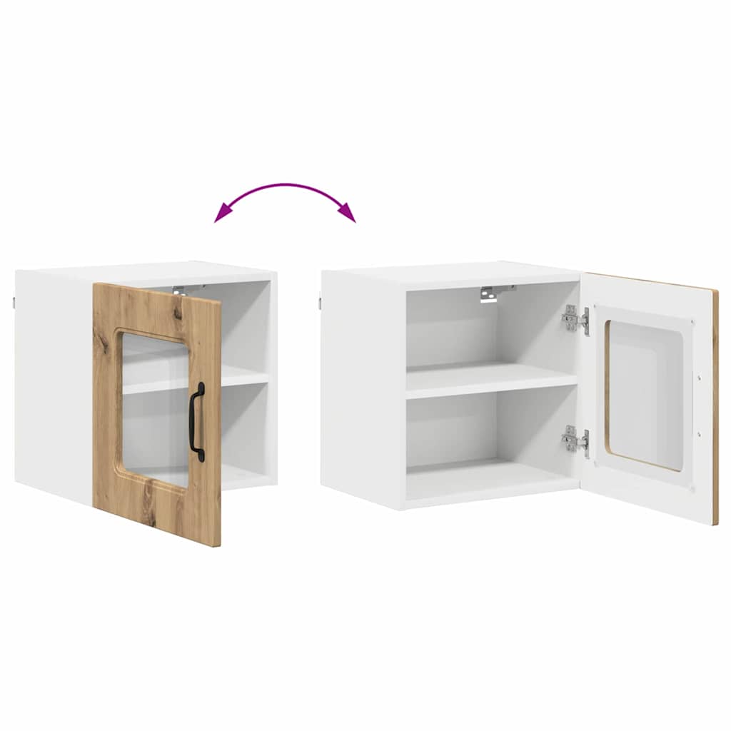 Küchenhängeschrank Artisan-Eiche 40 x 31 x 40 cm Holzwerkstoff