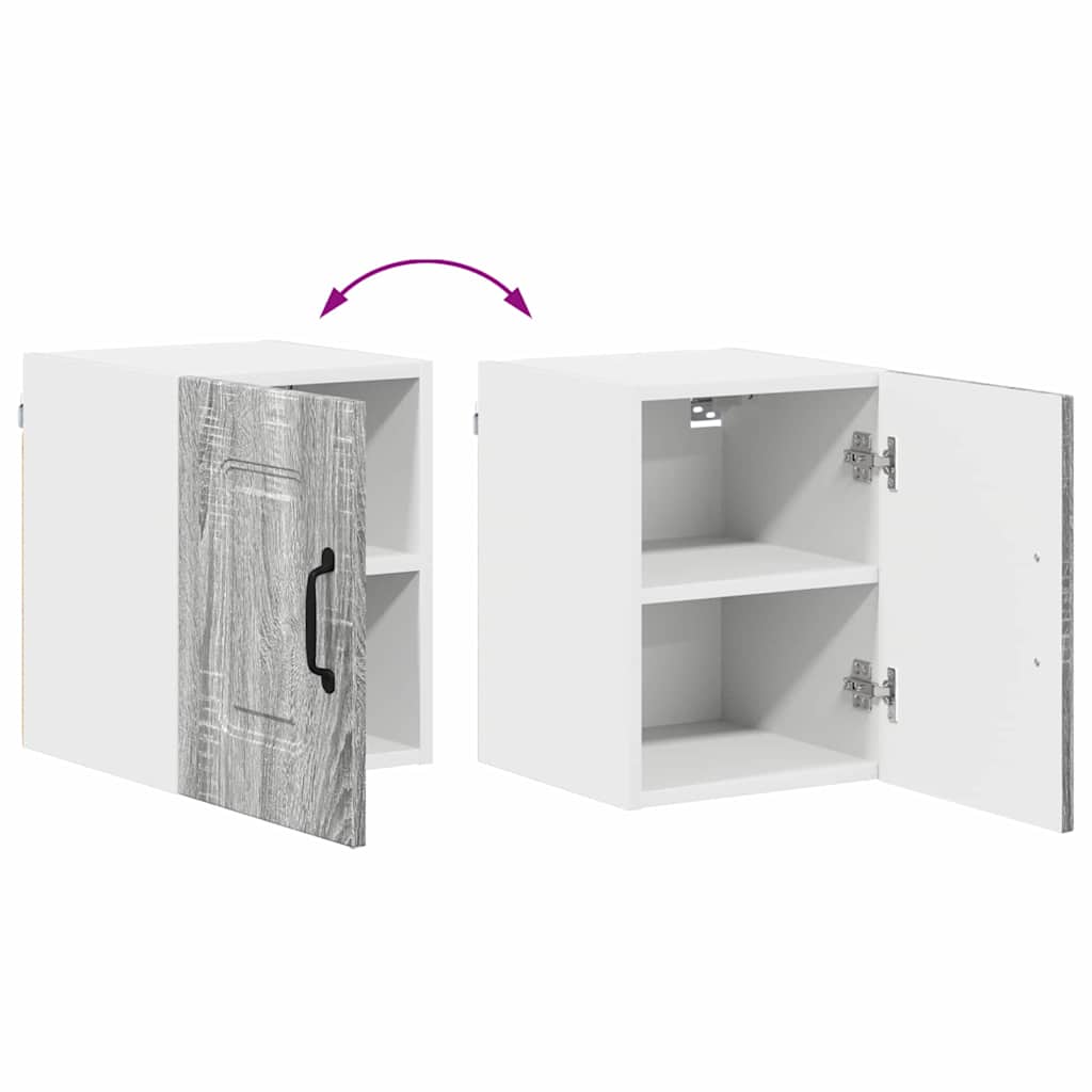 Küchenhängeschrank Graues Sonoma 30 x 31 x 40 cm Holzwerkstoff