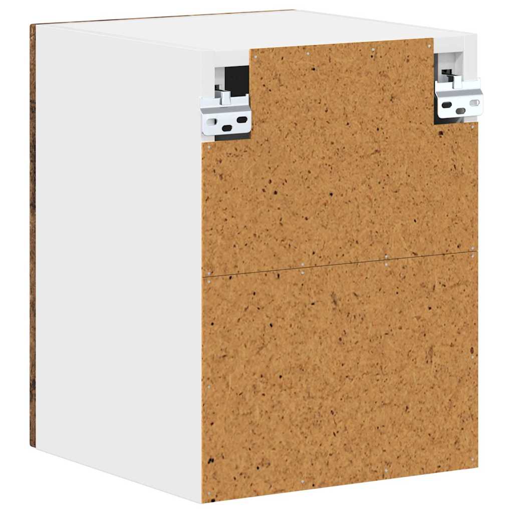 Küchenhängeschrank 2 pcs Altholz 30 x 31 x 40 cm Holzwerkstoff
