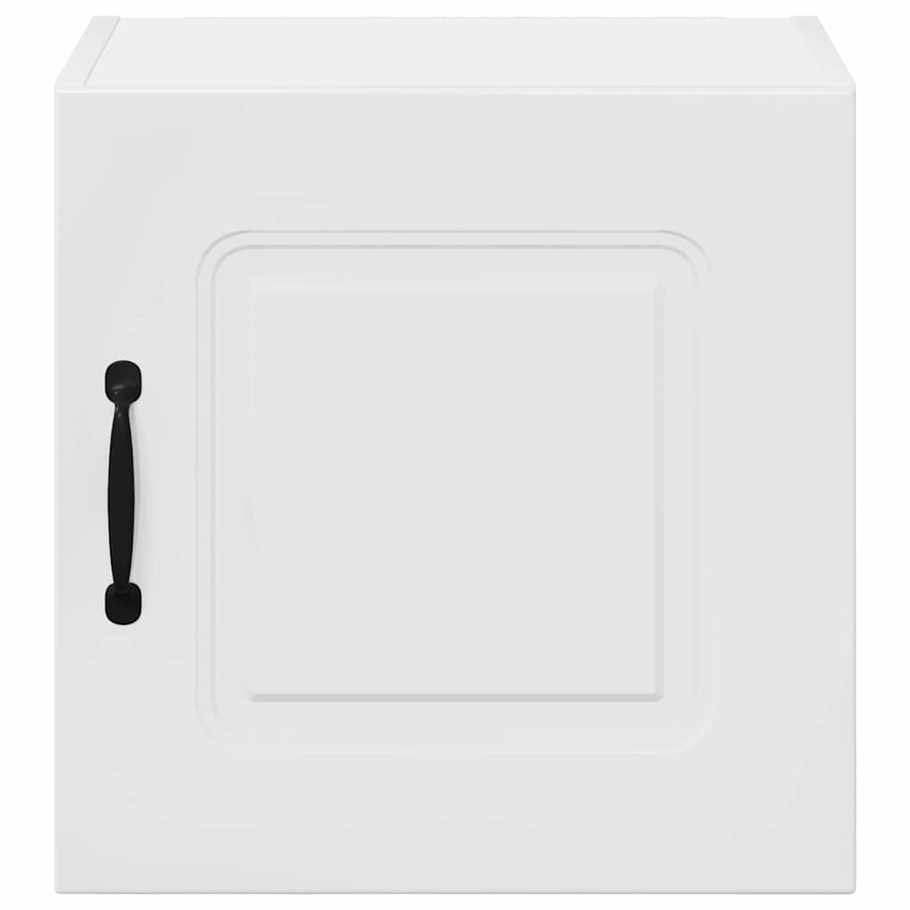 Küchenhängeschrank mit Tür 2 pcs Hochglanz Weiß 40 x 31 x 40 cm