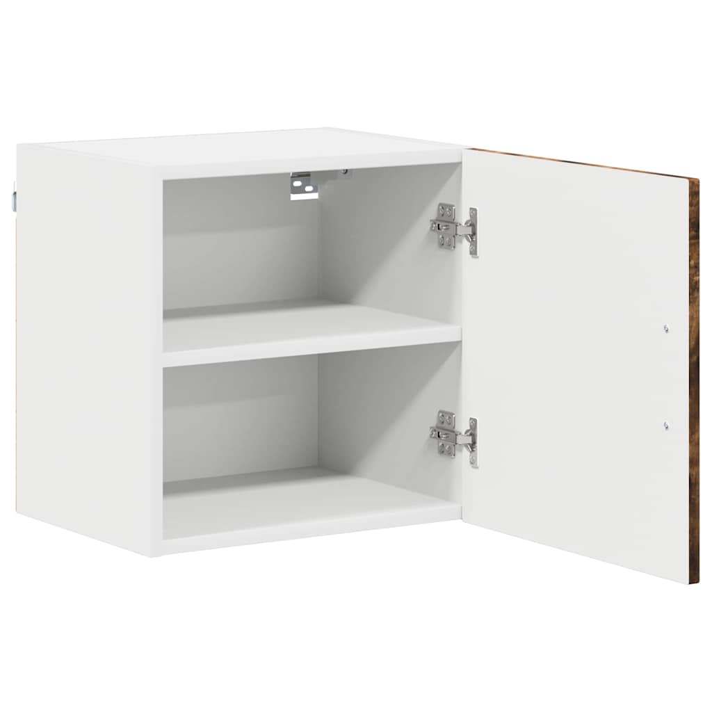 Küchenhängeschrank 2 pcs Geräucherte Eiche 40 x 31 x 40 cm