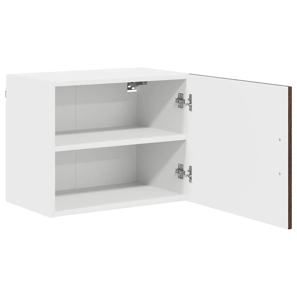 Küchenhängeschrank 2 pcs Braun Eichen-Optik 50 x 31 x 40 cm