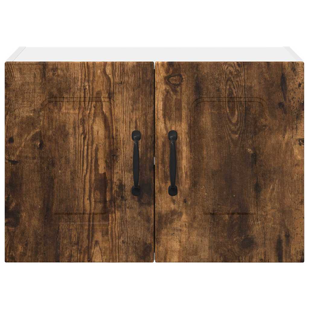 Küchenhängeschrank 2 pcs Geräucherte Eiche 60 x 31 x 40 cm