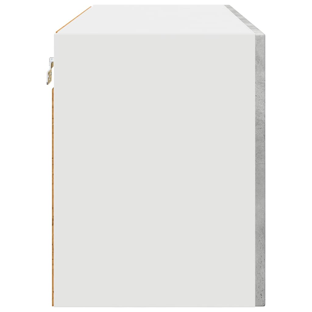 Küchenhängeschrank Beton Grau 80 x 31 x 40 cm Holzwerkstoff