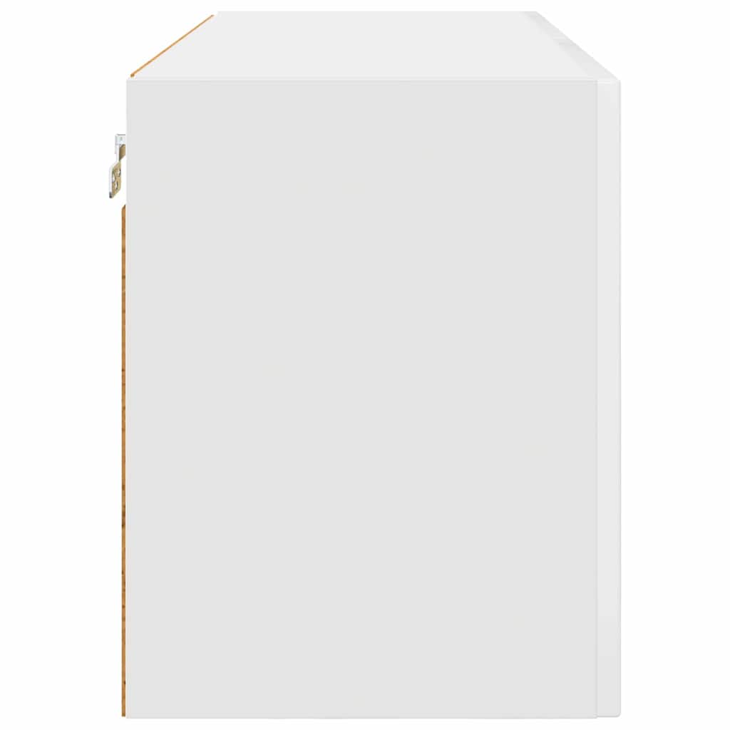 Küchenhängeschrank Hochglanz Weiß 80 x 31 x 40 cm Holzwerkstoff