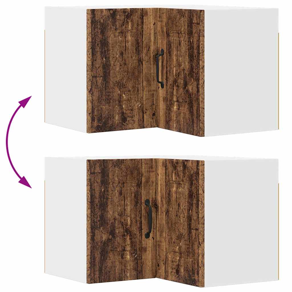 Küchenhängeschrank Altholz 57 x 57 x 40 cm Holzwerkstoff