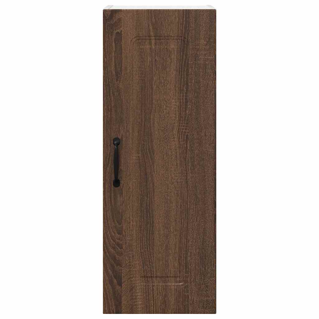 Küchenhängeschrank 2 pcs Braun Eichen-Optik 30 x 31 x 80 cm