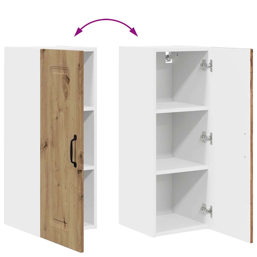 Küchenhängeschrank Artisan-Eiche 30 x 31 x 80 cm Holzwerkstoff