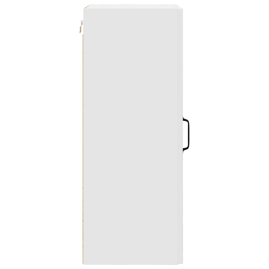 Küchenhängeschrank mit Regal Weiß 40 x 31 x 80 cm Holzwerkstoff