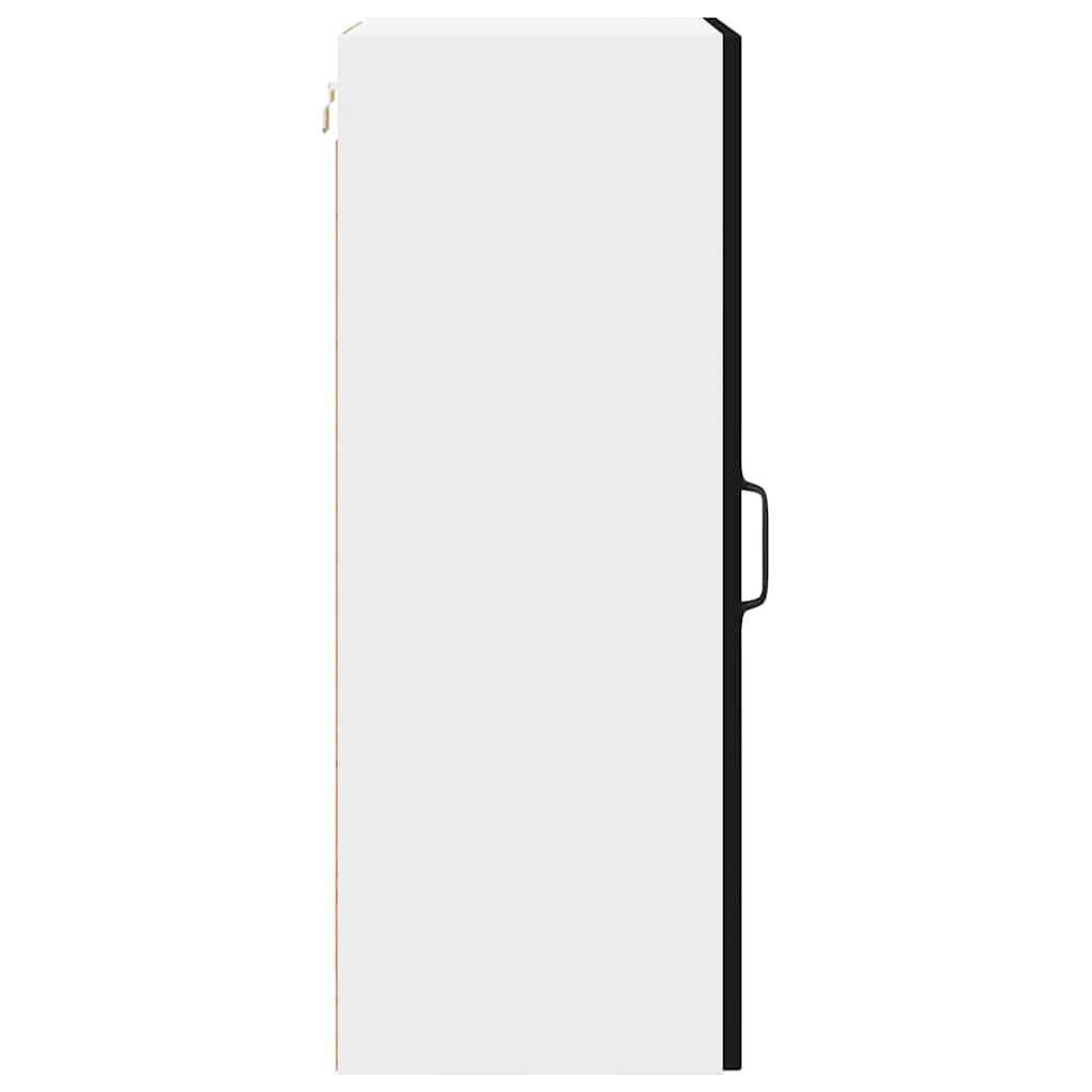 Küchenhängeschrank Schwarz 40 x 31 x 80 cm Holzwerkstoff