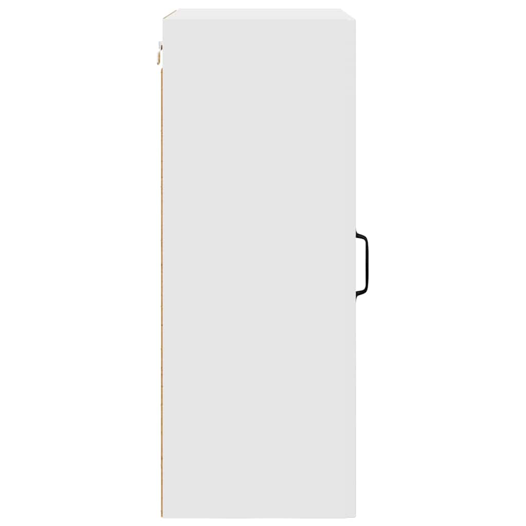 Küchenhängeschrank Hochglanz Weiß 50 x 31 x 80 cm Holzwerkstoff