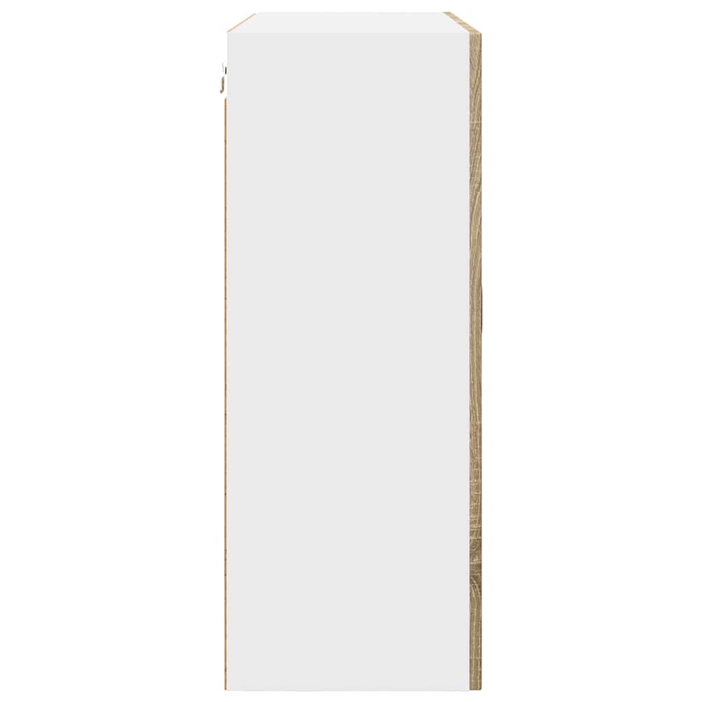 Küchenhängeschrank Sonoma-Eiche 80 x 31 x 80 cm Holzwerkstoff