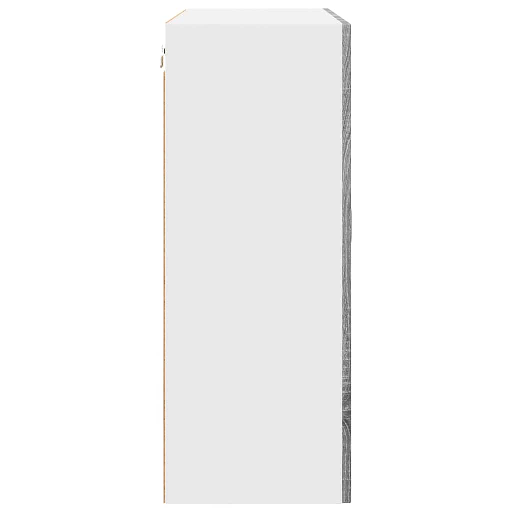 Küchenhängeschrank Graues Sonoma 80 x 31 x 80 cm Holzwerkstoff