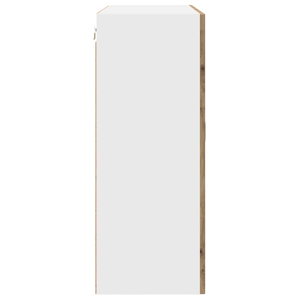 Küchenhängeschrank Artisan-Eiche 80 x 31 x 80 cm Holzwerkstoff