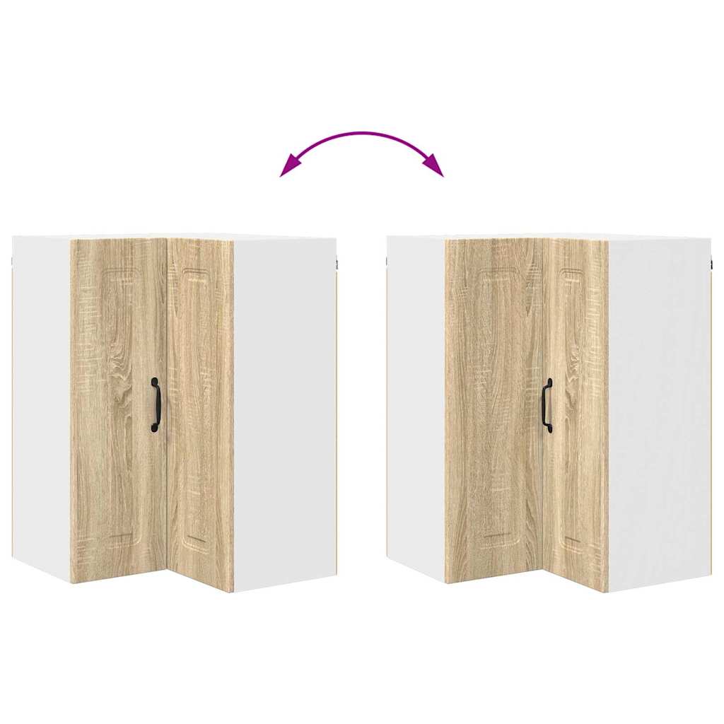 Küchenhängeschrank Sonoma-Eiche 57 x 57 x 80 cm Holzwerkstoff