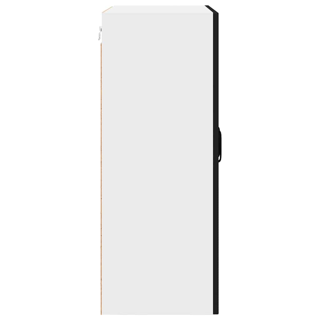 Küchenhängeschrank Schwarz 60 x 31 x 80 cm Holzwerkstoff