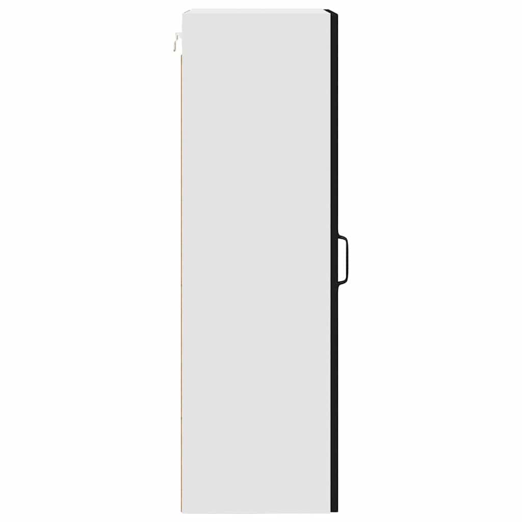 Küchenhängeschrank Schwarz 40 x 31 x 100 cm Holzwerkstoff