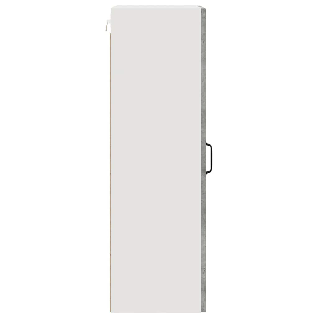 Küchenhängeschrank Beton Grau 40 x 31 x 100 cm Holzwerkstoff