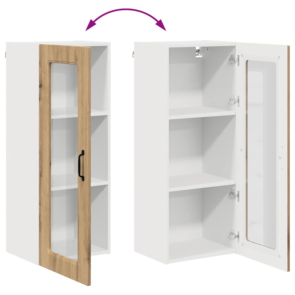 Küchenhängeschrank Artisan-Eiche 40 x 31 x 100 cm Holzwerkstoff