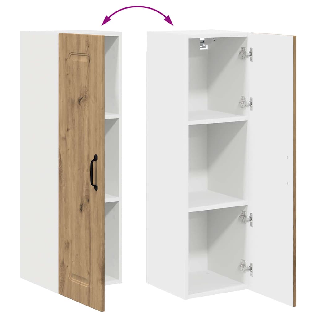 Küchenhängeschrank Artisan-Eiche 30 x 31 x 100 cm Holzwerkstoff