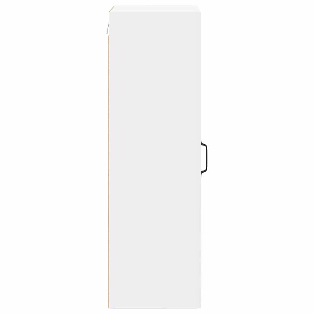 Küchenhängeschrank mit Tür Weiß 40 x 31 x 100 cm Holzwerkstoff