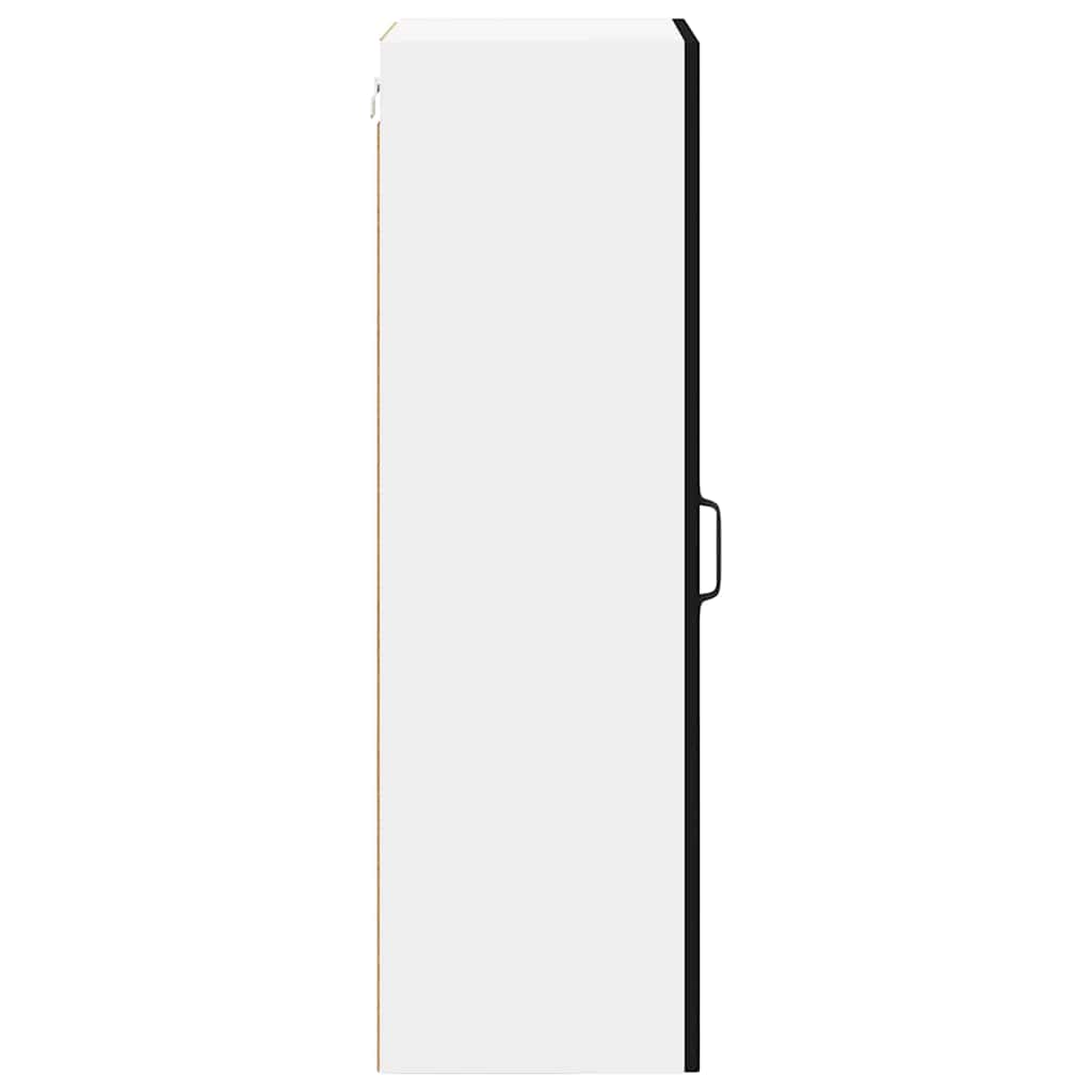 Küchenhängeschrank Schwarz 40 x 31 x 100 cm Holzwerkstoff