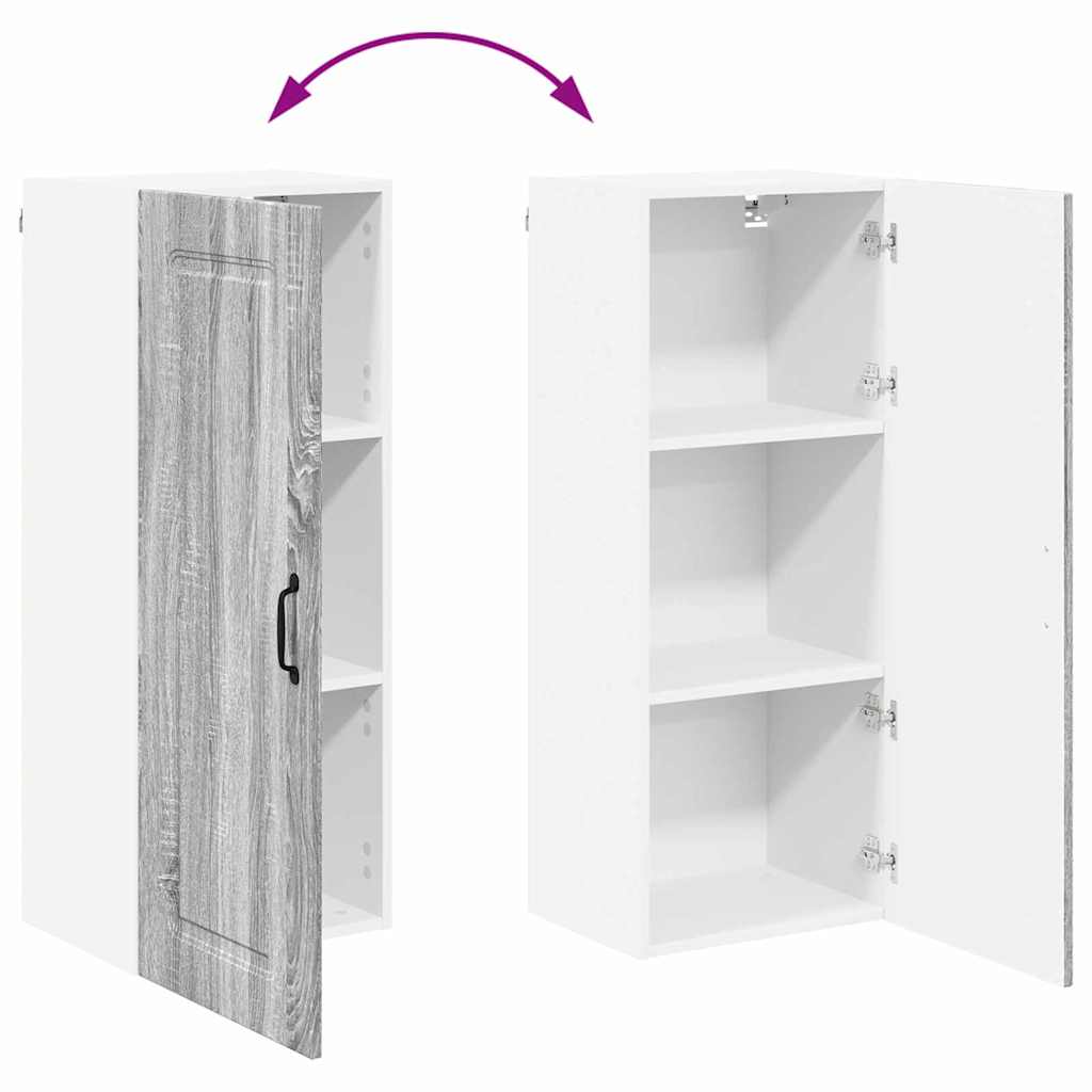 Küchenhängeschrank Graues Sonoma 40 x 31 x 100 cm Holzwerkstoff