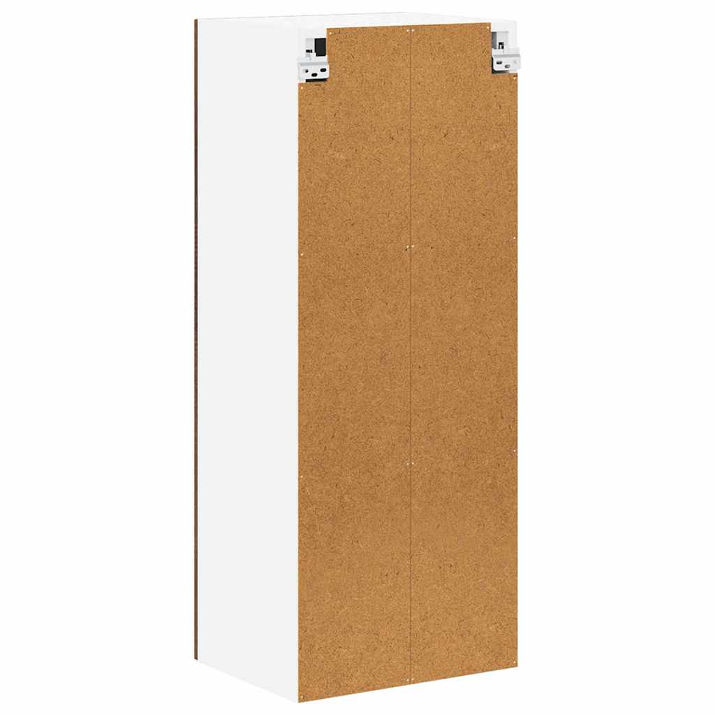 Küchenhängeschrank mit Tür Braun Eichen-Optik 40 x 31 x 100 cm