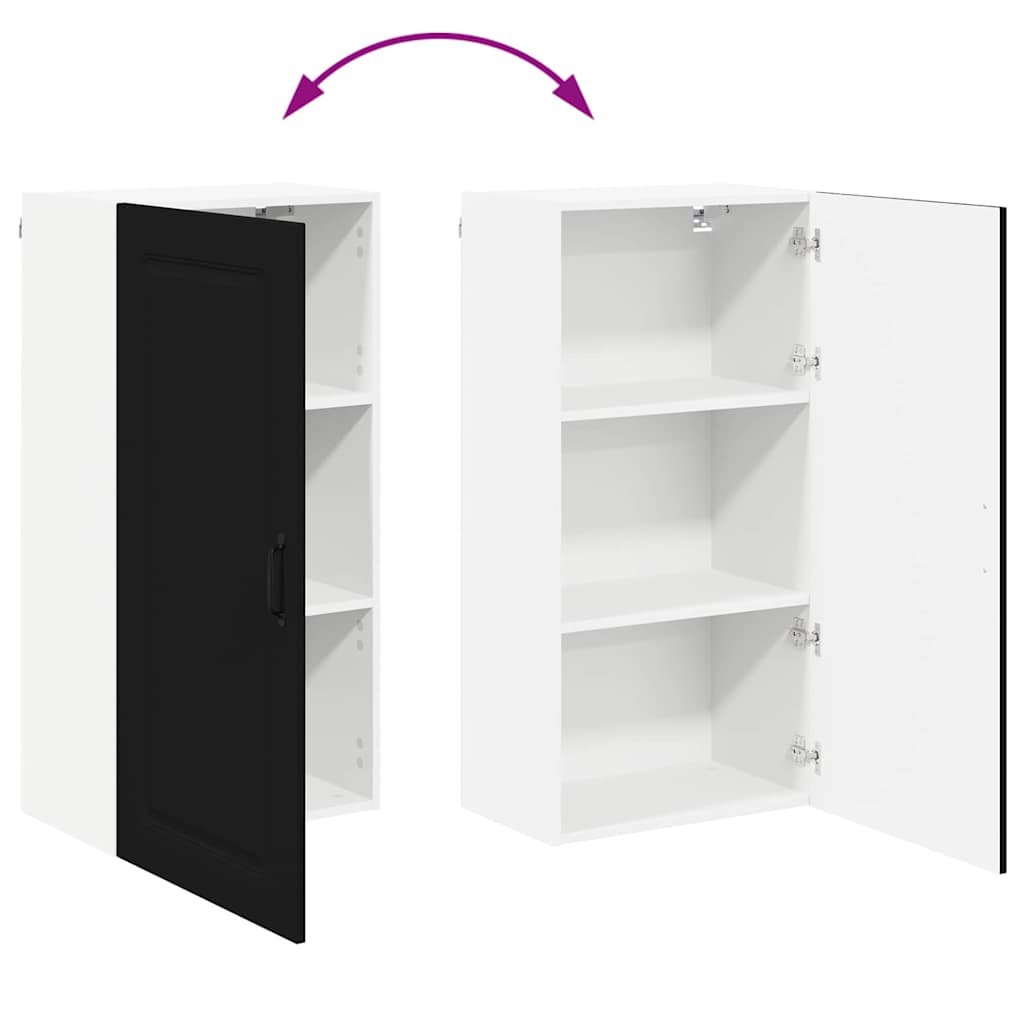 Küchenhängeschrank Schwarz 50 x 31 x 100 cm Holzwerkstoff