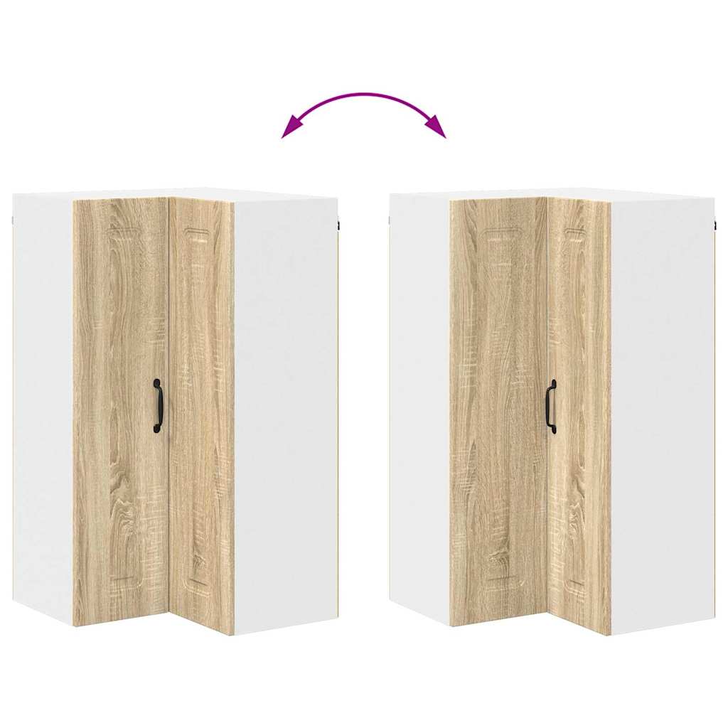 Küchenhängeschrank Sonoma-Eiche 57 x 57 x 100 cm Holzwerkstoff